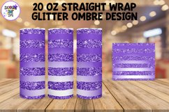 Glitter Ombre Straight Tumbler Wrap Sublimation Bundle Product Image 19