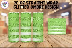 Glitter Ombre Straight Tumbler Wrap Sublimation Bundle Product Image 17