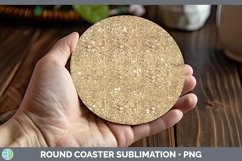 GorgeousGlitter Round Coaster design.
