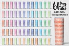 Glitter Tumbler Sublimation Bundle | 20oz Skinny Tumbler Product Image 4