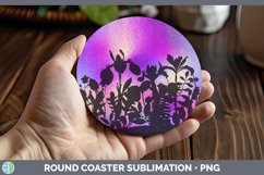 GorgeousGlitter Round Coaster design.