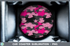 GorgeousGlitter Car Coaster design.