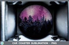 GorgeousGlitter Car Coaster design.