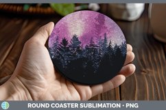 GorgeousGlitter Round Coaster design.