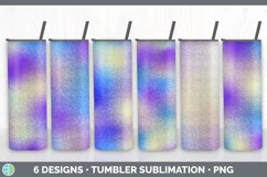 Bundle of six Glitter Purple sublimation tumbler designs