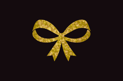 Glitter ribbon banner clipart ornament element design Product Image 1