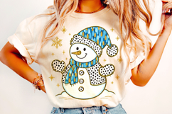 Christmas Snowman PNG, Winter PNG, Holiday PNG, Santa PNG Product Image 3