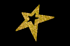 Glitter star clipart ornament element concept Product Image 2