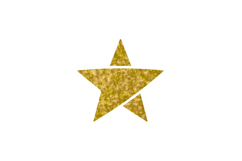 Glitter star clipart ornament element isolated Product Image 1