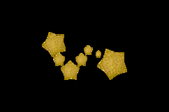 Glitter stars decoration ornament element design Product Image 2