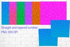 Glitter tumbler sublimation wrap 20 Oz bundle Product Image 2