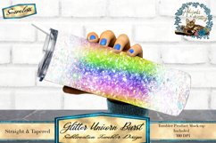 This is a glitter unicorn burst tumbler wrap design sized to fit sublimation 20oz skinny tumbler blanks. 