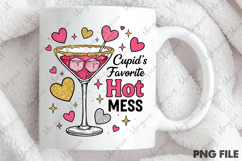 Glitter Valentine Martini Png Product Image 4