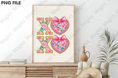 Glitter Valentine XoXo Png Product Image 3
