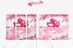 Glitter &amp; Dirt | Wave Dammit Duck | 20oz Tumbler Wrap Product Image 1