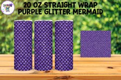 20 OZ Glitter Mermaid Sublimation Tumbler Wrap MEGA Bundle Product Image 22