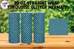 20 OZ Glitter Mermaid Sublimation Tumbler Wrap MEGA Bundle Product Image 25