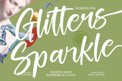 Glitters Sparkle - Modern Bold Handwritten Font Product Image 1