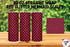 20 OZ Glitter Mermaid Sublimation Tumbler Wrap MEGA Bundle Product Image 8
