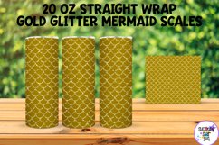 20 OZ Glitter Mermaid Sublimation Tumbler Wrap MEGA Bundle Product Image 15