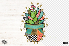 Spring Houseplant Png Sublimation - Houseplant Png Product Image 1