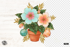 Spring Houseplant Png Sublimation - Houseplant Png Product Image 1