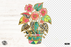 Spring Houseplant Png Sublimation - Houseplant Png Product Image 1