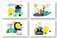 10 Global Energy Independence Day Illustration Product Image 2