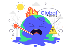 10 Global Warming Illustration Product Image 4