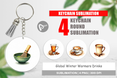 Global Winter Warmers Keychain Product Image 1