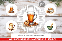 Global Winter Warmers Wind Spinner Product Image 1