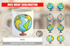 Mug Wrap Globe Product Image 1