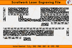 Glock 17 gen 3 Scrollwork Firearms Laser Engraving file