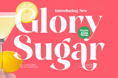 Glory Sugar - Modern Serif Font Product Image 1