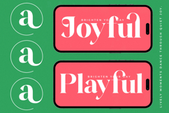 Glory Sugar - Modern Serif Font Product Image 2