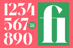 Glory Sugar - Modern Serif Font Product Image 14