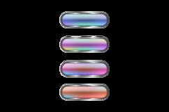 Glossy blur button icon shape collection graphic Product Image 2