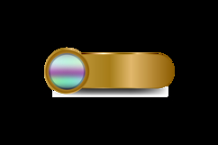 Glossy blur button icon shape graphic concept Product Image 2