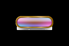 Glossy blur button icon shape graphic design Product Image 2