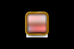 Glossy blur button icon shape graphic element Product Image 2