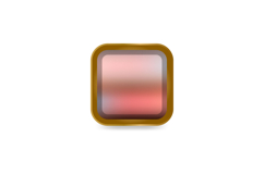Glossy blur button icon shape graphic element Product Image 1