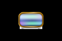 Glossy blur button icon shape graphic isolated Product Image 2