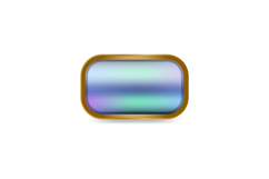 Glossy blur button icon shape graphic isolated Product Image 1