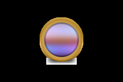 Glossy blur button icon shape graphic vector Product Image 2