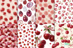 Glossy Valentine Seamless Pattern Product Image 5