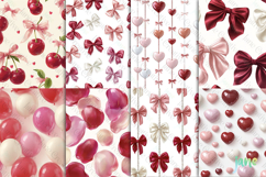 Glossy Valentine Seamless Pattern Product Image 7