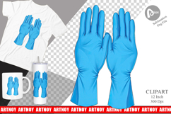 Medical Gloves Clipart Product Image 1