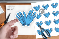 Medical Gloves Sticker Product Image 1