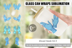 Glass Can Medical Gloves Product Image 1