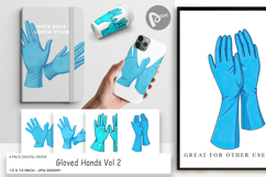 Digital Paper Medical Gloves Product Image 1